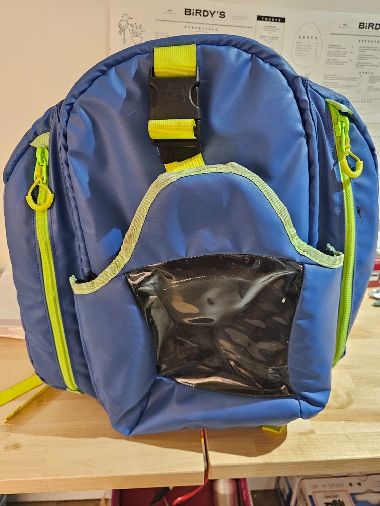 StatPacks G3 Quicklook EMS AED Medic Backpack Bag Blue