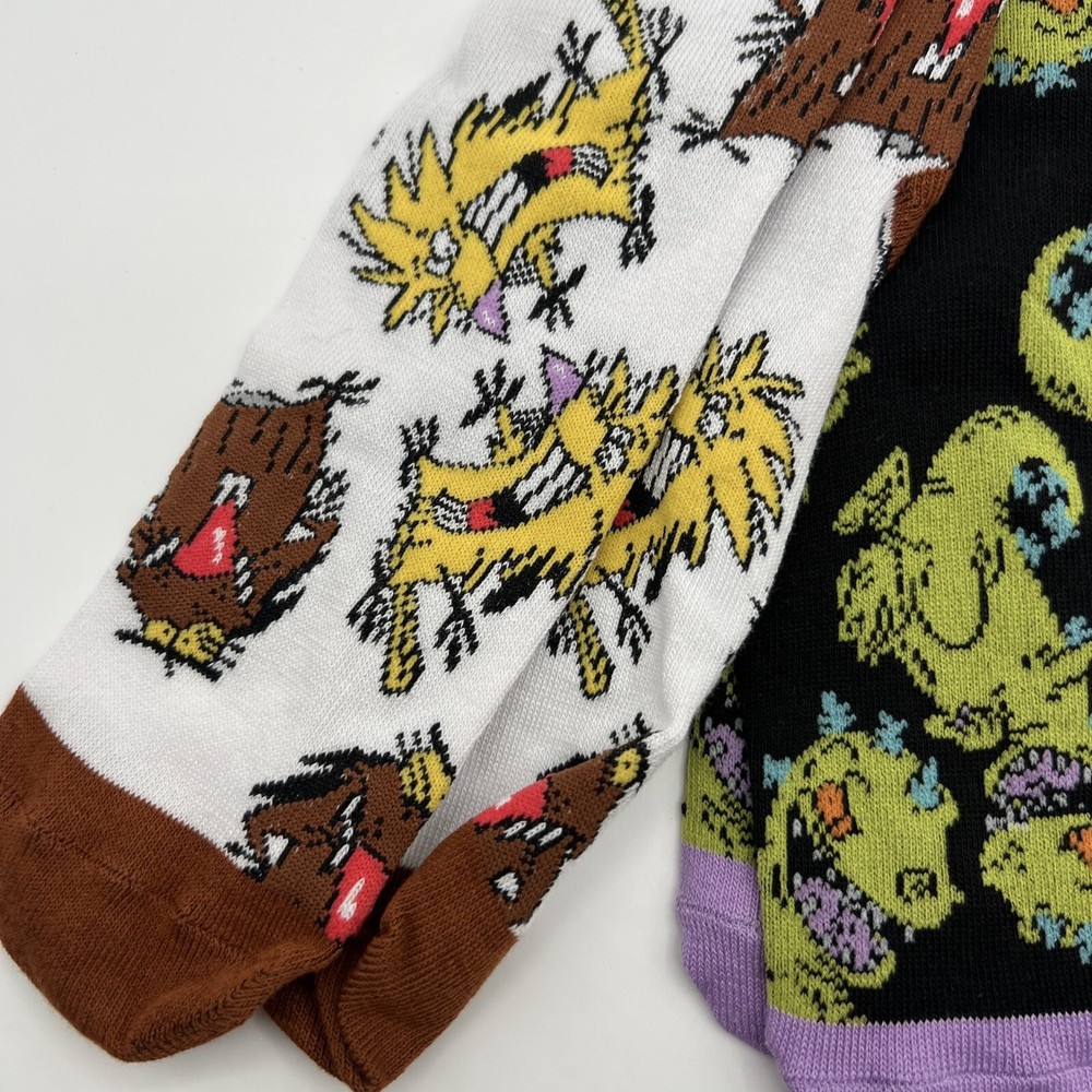 Nickelodeon Crew Socks 3 Pair One Size Fits Most