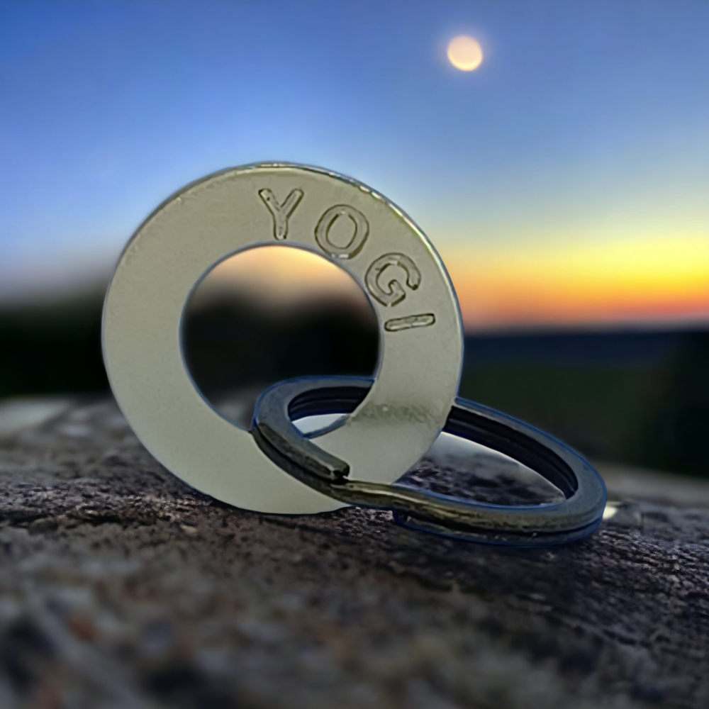 Dog Cat Id Pet Tag Personalised Deep Engraved Round Collar Solid Brass Custom