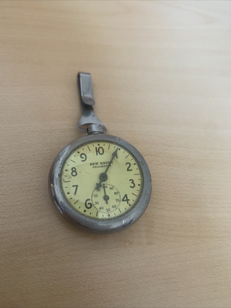 Vintage New Haven Pedometer