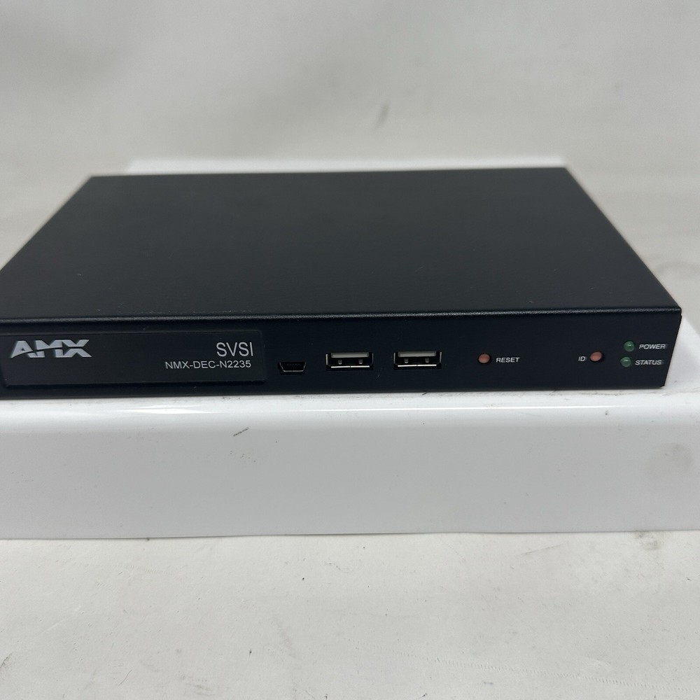 AMX SVSI Audio Transceiver Video Decoder NMX DEC N2235 & Connectors