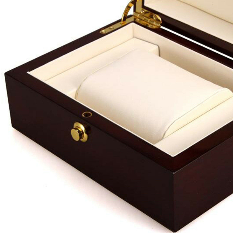 Precious Elegant Display Solid Wood Wooden Watch Storage Box Display Box