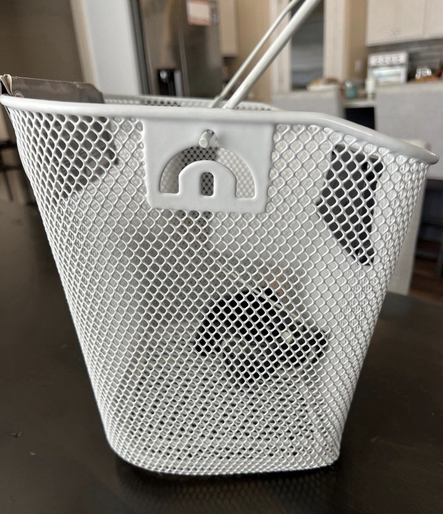 bell white bicycle tote 500