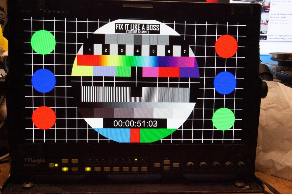 TV LOGIC 15" OLED Monitor LEM-150 (Includes Split Screen)
