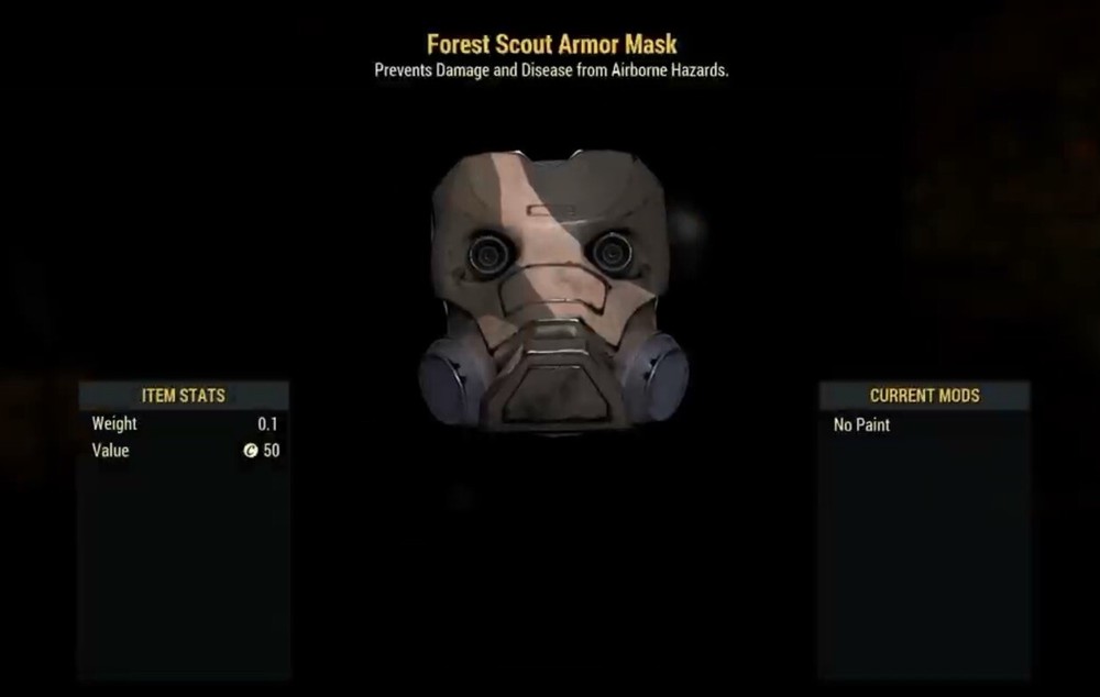 (Xbox) Forest Scout Armor Mask