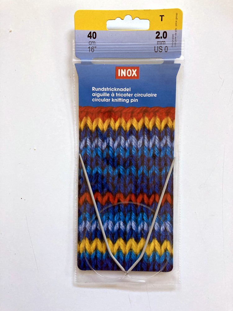 Inox/Prym Circular Needles, 16" long