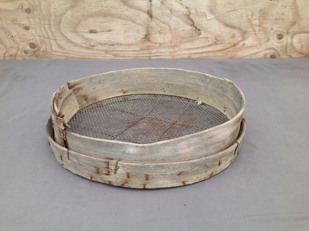 Antique Large 18" Round Sifter