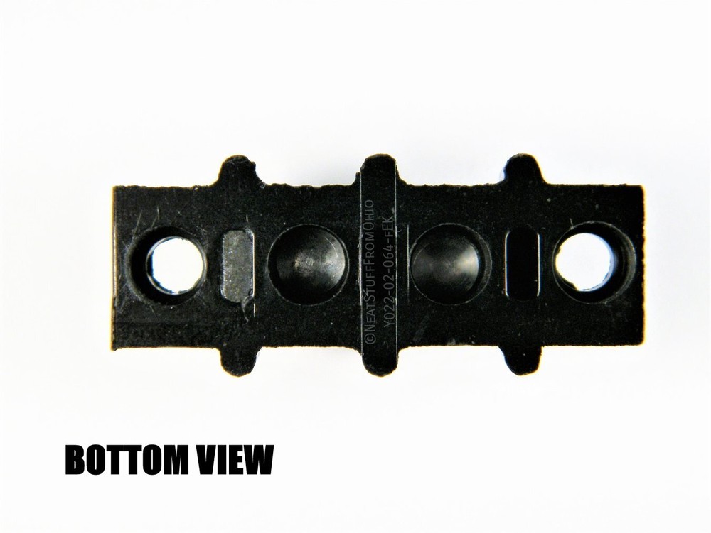 ELECTRON 2-POSITION TERMINAL STRIP WITH 👉 4 QUICK-CONNECT TABS 👈 GREAT ITEM