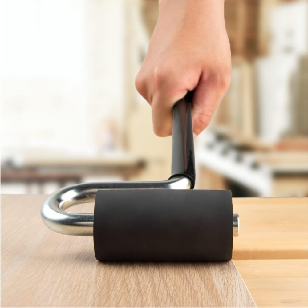 POWERTEC 71802 Long Straight Handle J-Roller and Curved Handle J-Roller