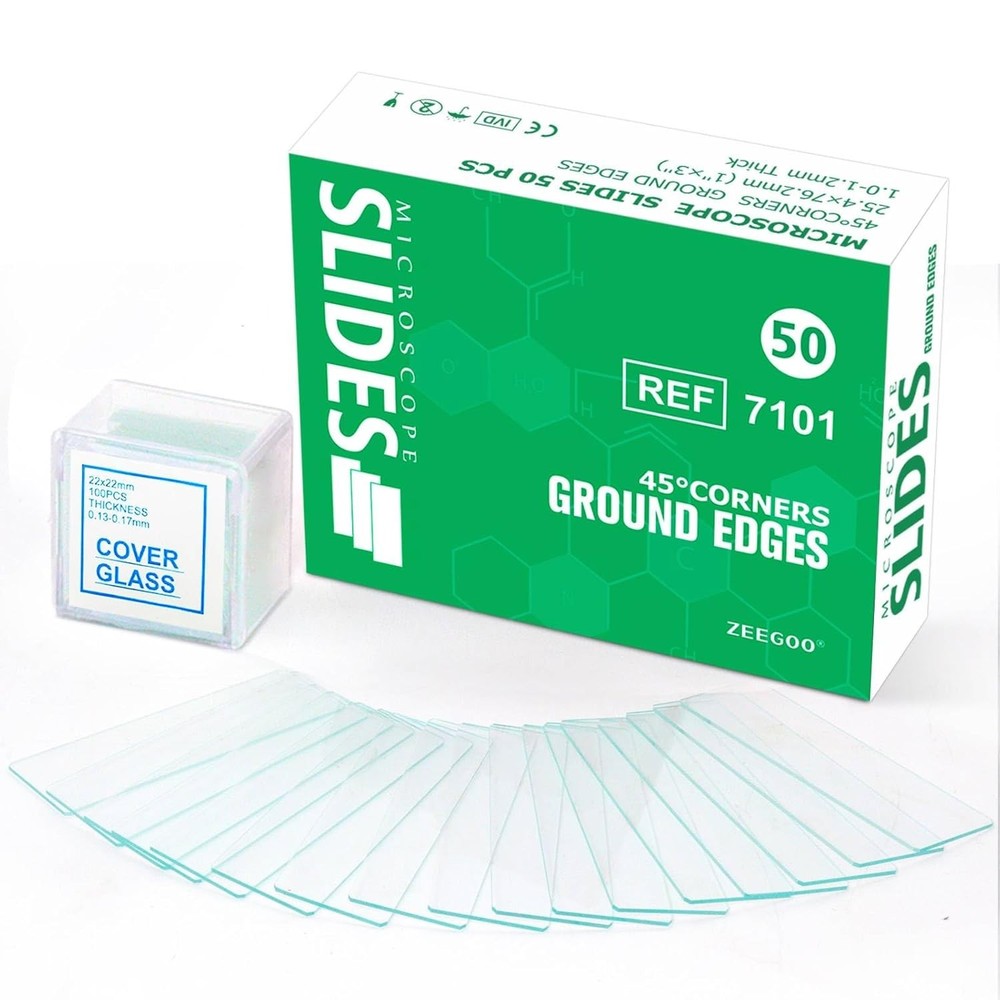 Microscope Slides, Pre-Cleaned Ultra-Clear Blank Microscope Slides and Covers ?