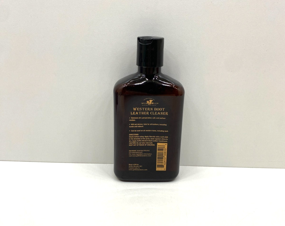 NEW Authentic Griffin Western Boot Leather Cleaner 8 oz.