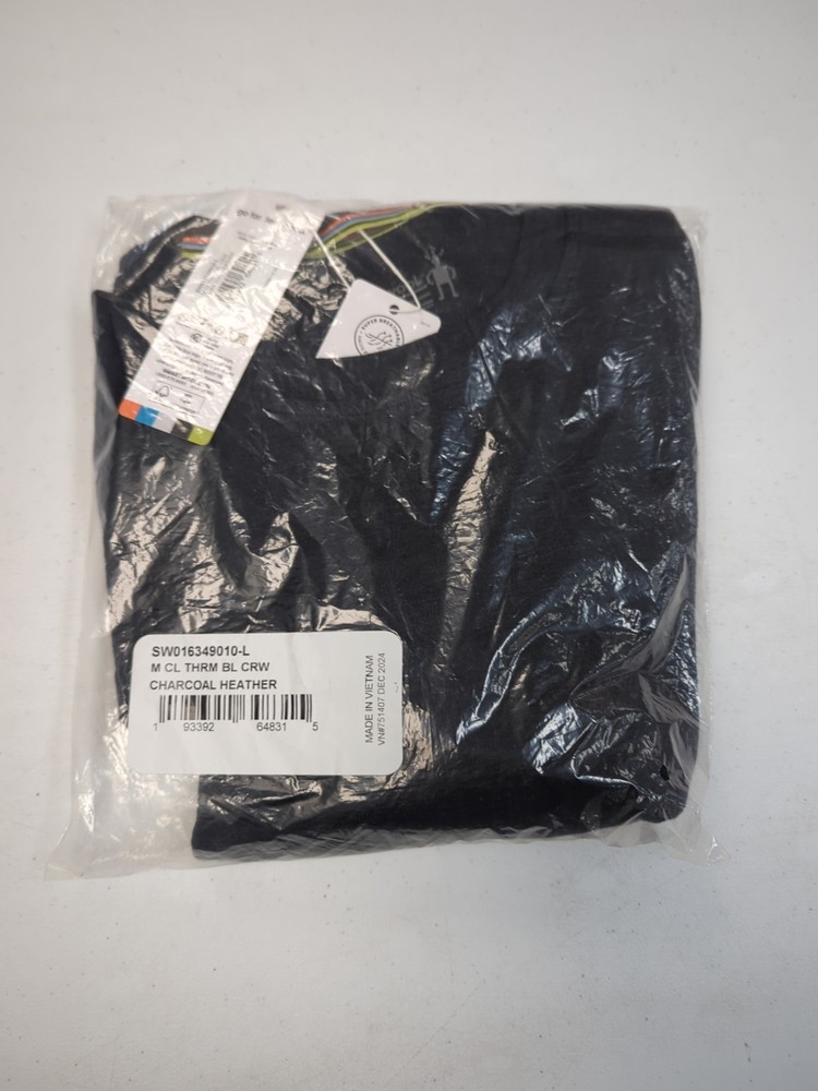 New Smartwool Men's Classic Thermal Base Layer Crew Size Large