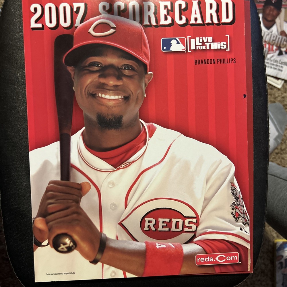 2007 Cincinnati Reds Program and Scorecard