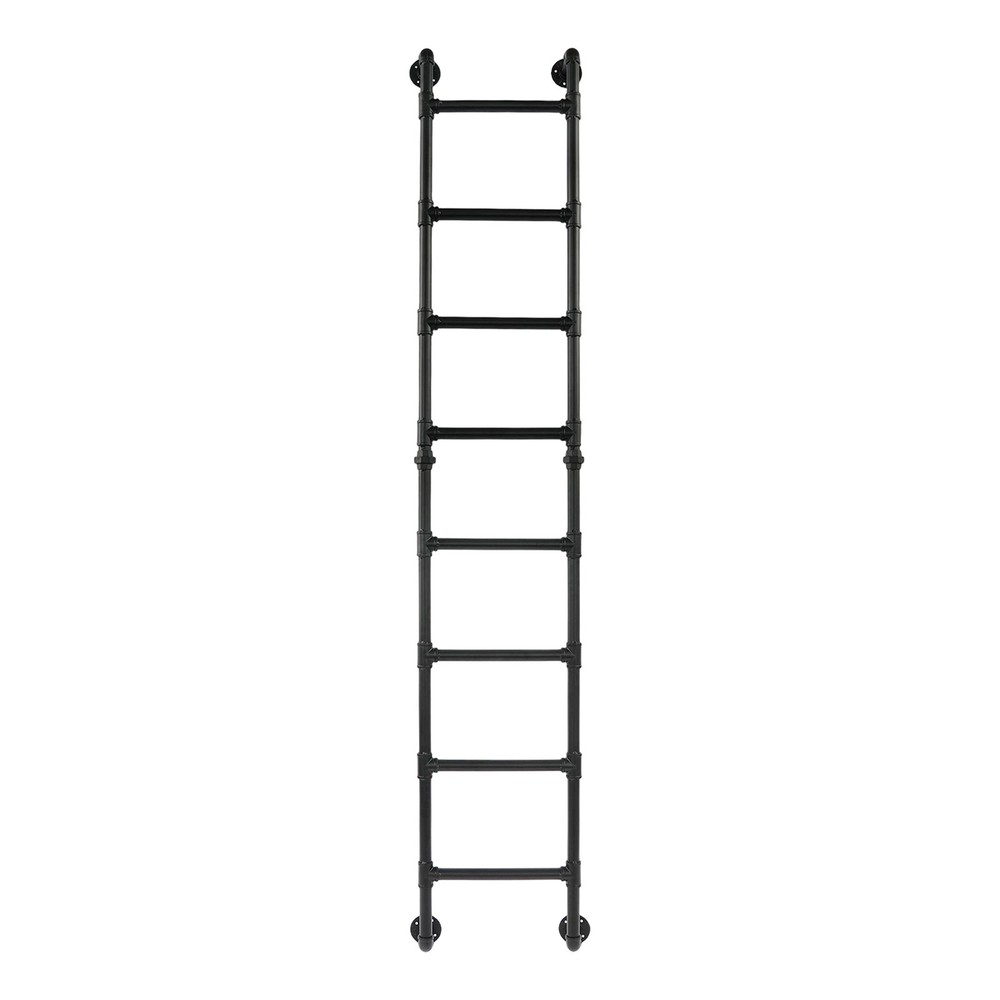 Wall-mounted 8-step Bunk Bed Ladder High Loft Attic Eight Steps Ladders Tool