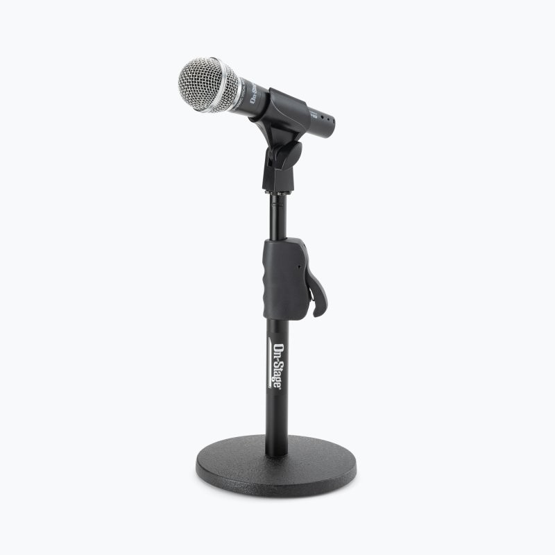 On-Stage DS7200QRB Quick-Release Adjustable Desktop Microphone Stand