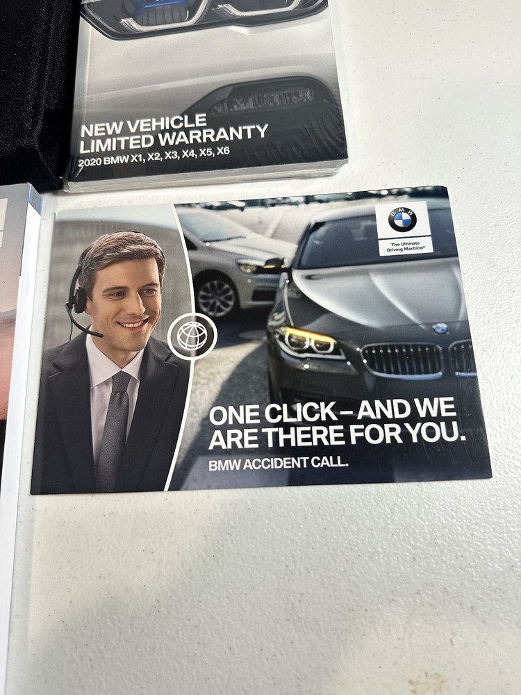 BMW X1 Owner's Manual Set 2020