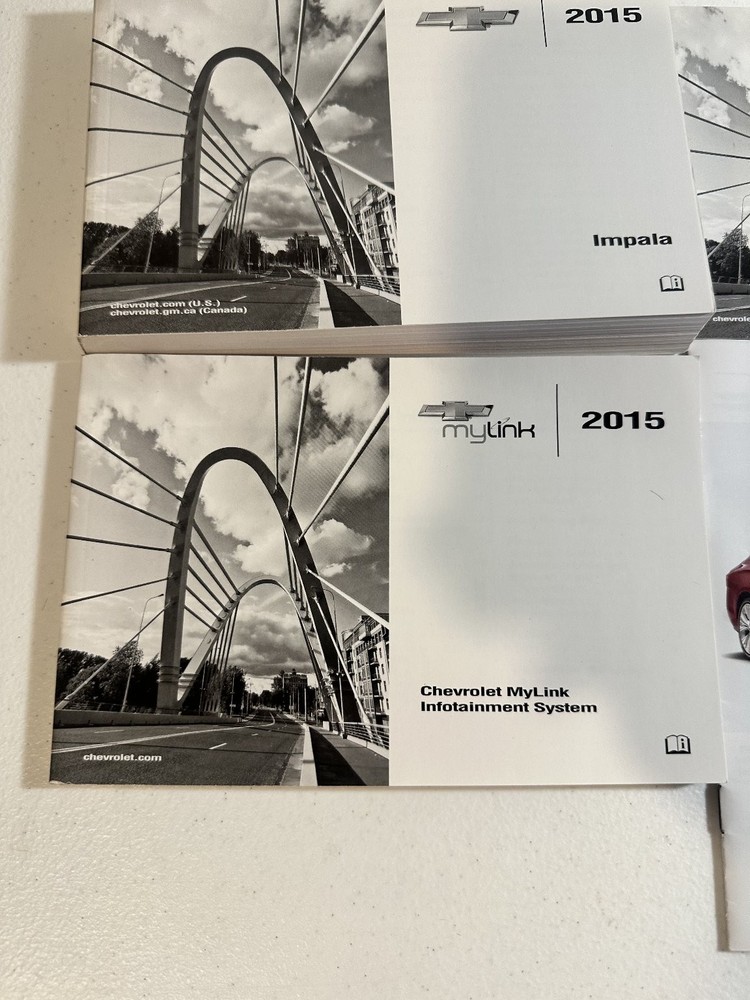 2015 Chevrolet Impala Owner's Manual Set