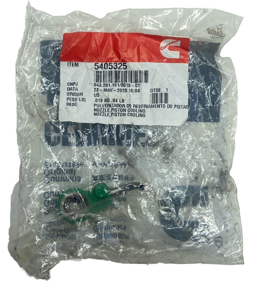 Genuine OEM Cummins Piston Cooling Nozzle 5405325 NEW
