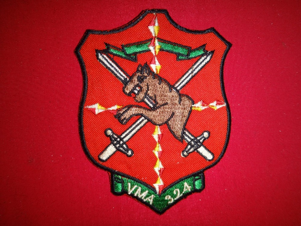 USMC Marine Attack Squadron VMA-324 DEVIL DOGS Patch