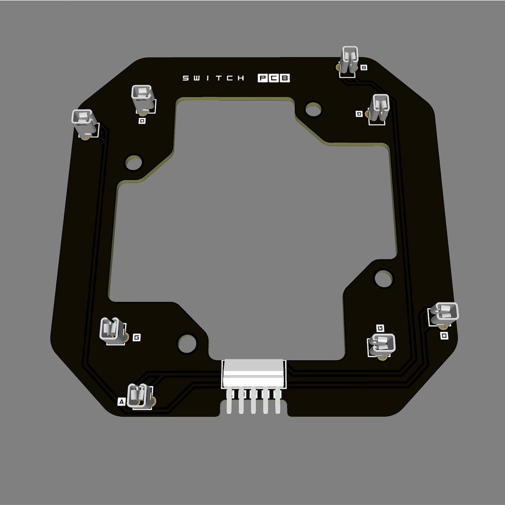 ASI GL Switch PCB for Arcade Stick (GL Fixed & Fanta Base)