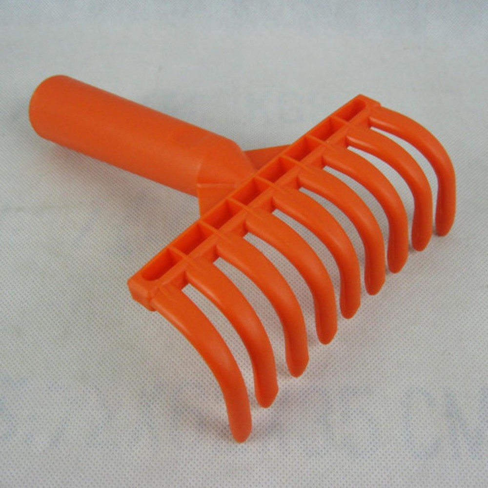 Small Yard Leaf Rake Lightweight Ergonomic Garden Rake Tool