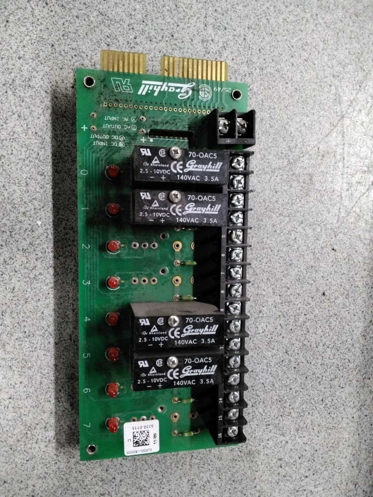 Grayhill Relay Board Part # 70ad3238