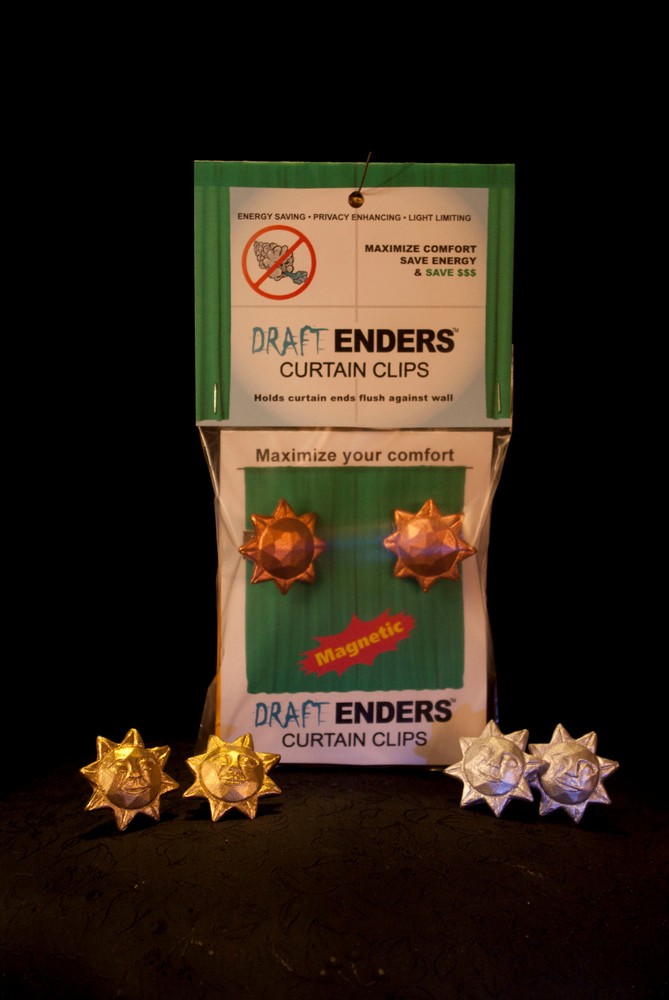 Draft Enders Curtain Clips