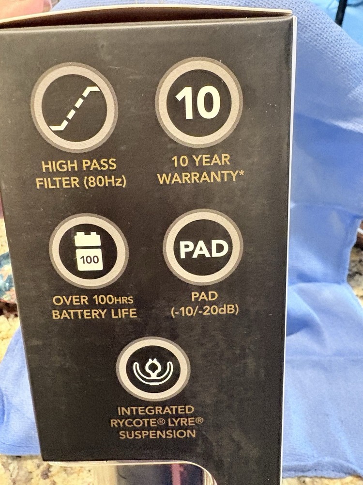 Rode VideoMic Directional microphone, boxed New