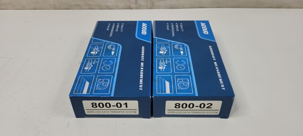 ACCUD DIGITAL DEPTH CALIPER, WIRELESS DATA TRANSFER SYSTEM, MAGNETIC V-BLOCK KIT