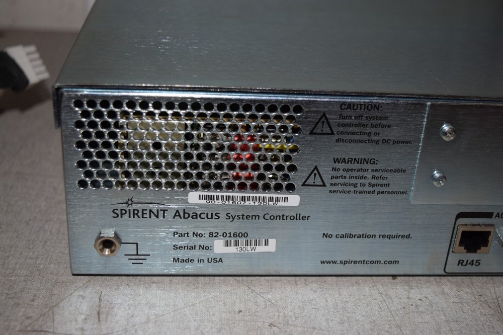 Abacus Spirent System Controller 82-01600