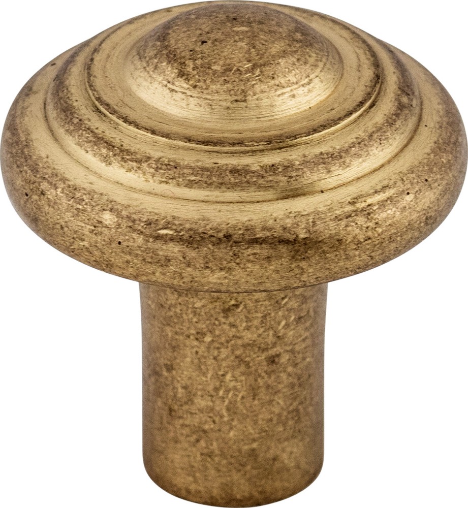 Top Knobs M1471 Aspen Button Knob 1 1/4" Light Bronze