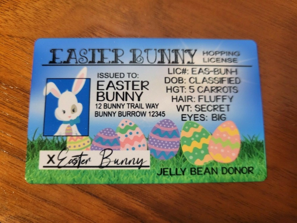 Easter Bunny Hopping License