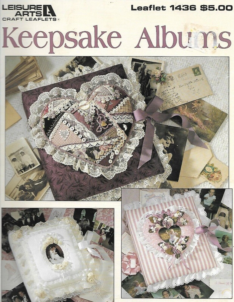 Keepsake Albums pattern instruction booklet