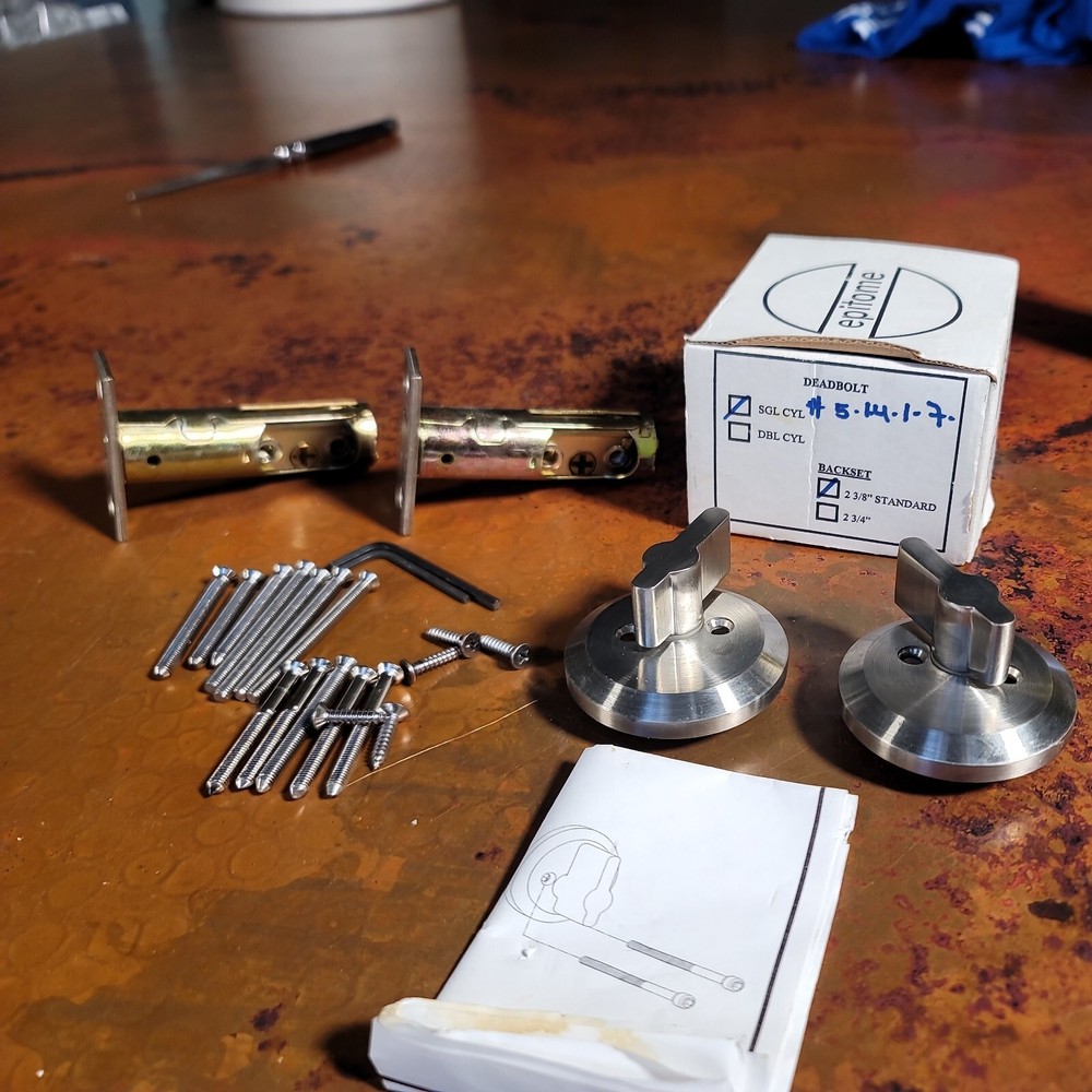 Epitome Deadbolt Parts