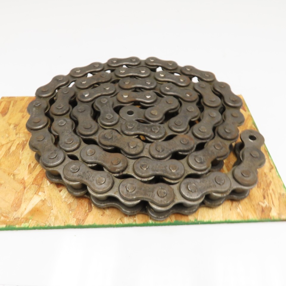 Diamond 140HS #140 Single Strand Riveted Roller Chain 10'
