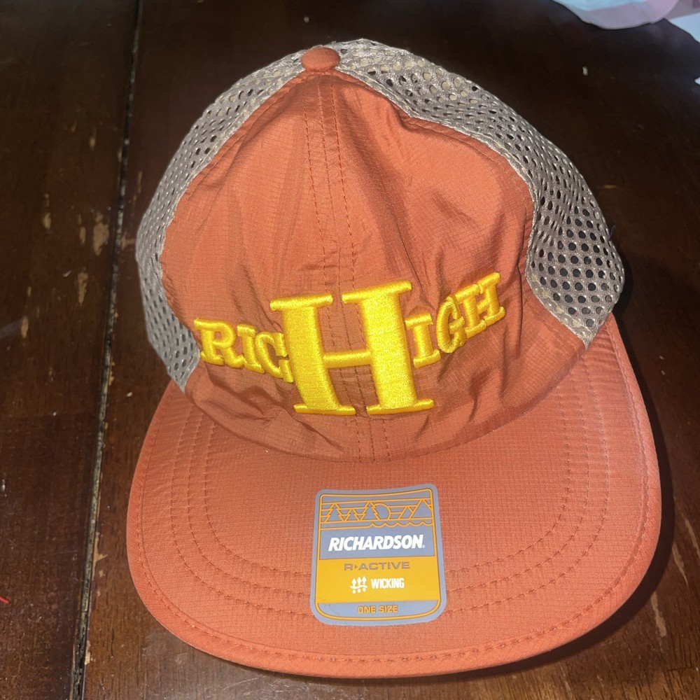 Richardson R Active Running Strap Back Hat Lightweight with LED