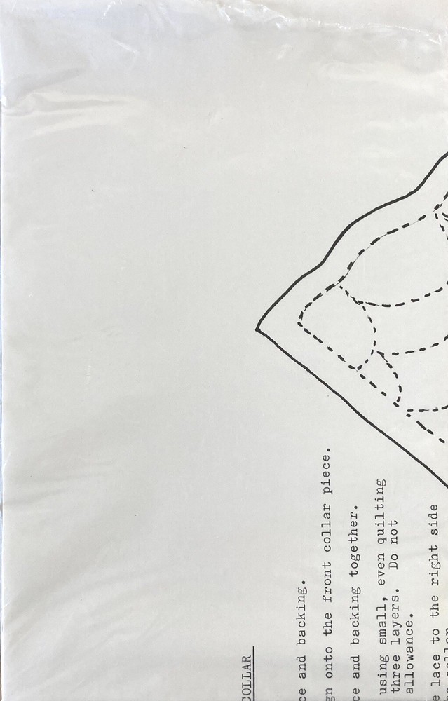 Romancing the Collar Pattern by Country Quilts Uncut