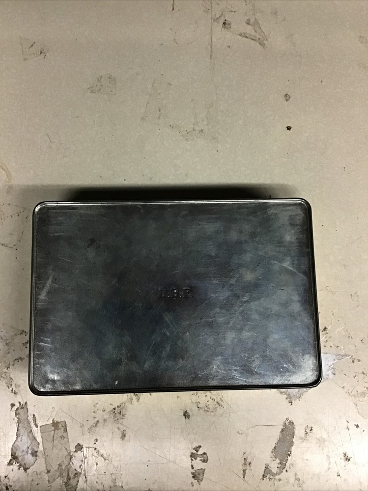 Vintage Biscuit Tin Bernard de Hoog DBF