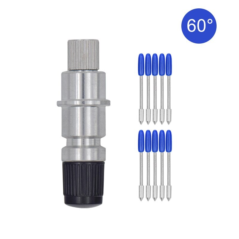 Graphtec Blade Holder+5Pcs 60° Graphtec CB15 Blades Vinyl Cutter Cutting Plotter