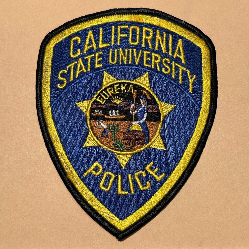 California State University Police Patch