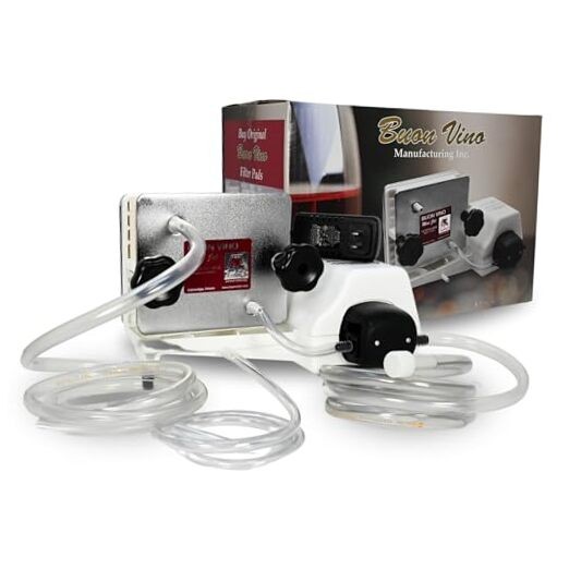Mini Jet Wine Filter - Easy Bottle Filteration Brewing Kit - Simple Automatic