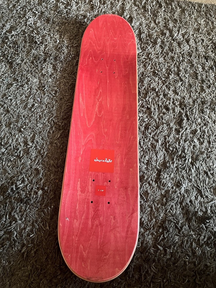 Signed Justin Eldridge Chocolate Skateboard Deck