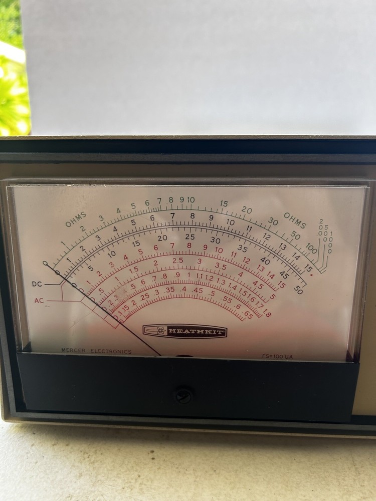 heathkit im -16 voltmeter