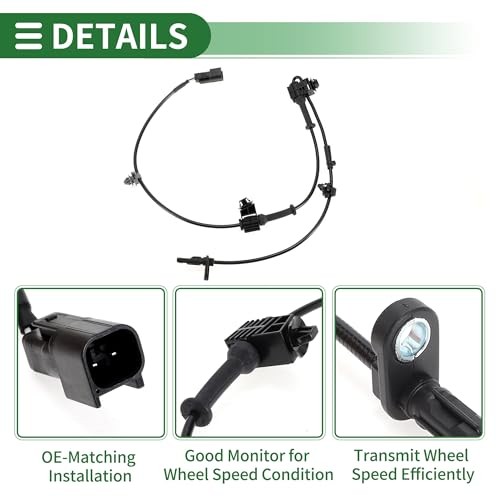 ABS Wheel Speed Senor ABS Sensor Anti-lock Braking System Sensor for Mazda CX