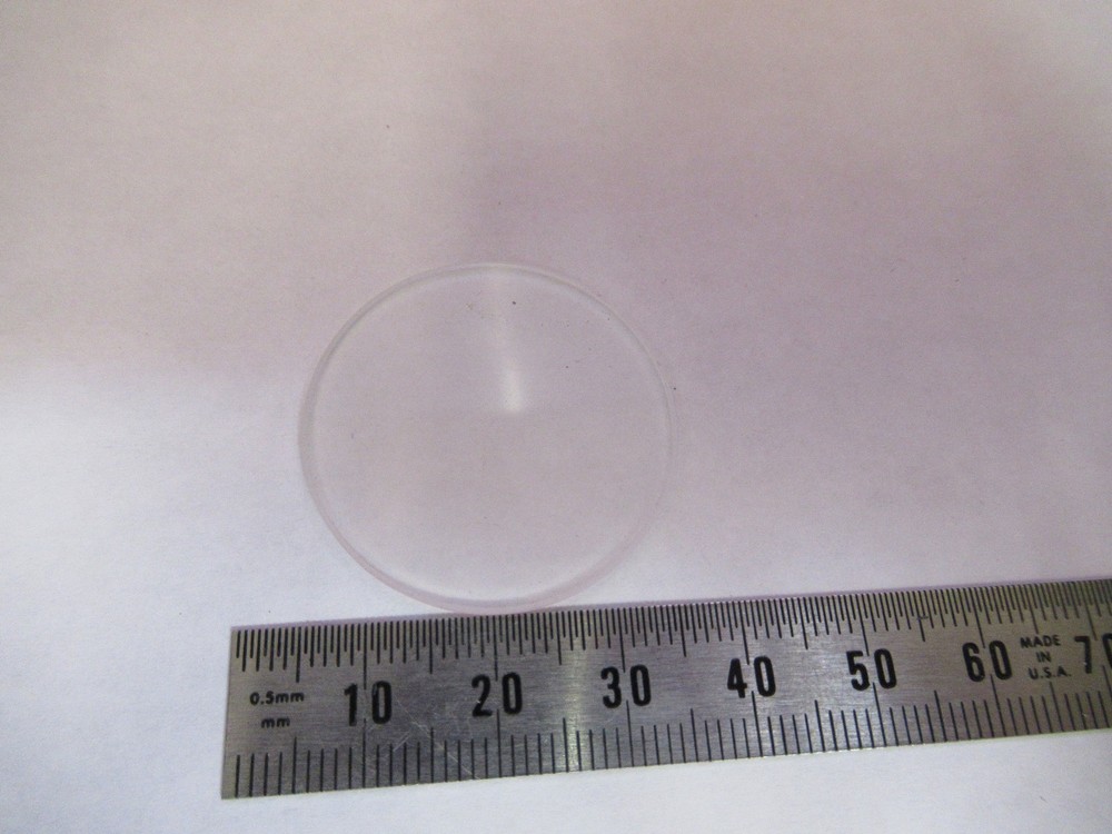 ZEISS GERMANY GLASS FILTER DIFFUSER MICROSCOPE PART AS PICTURED P8-B-11