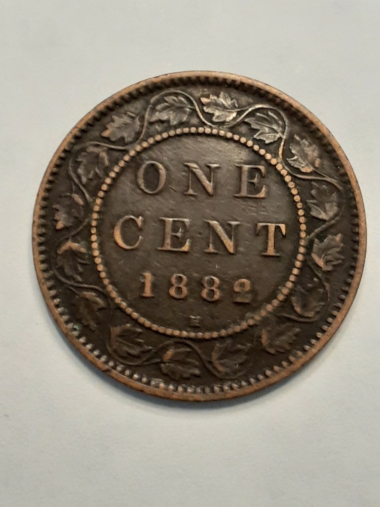 1882 H  LARGE CENT CANADA