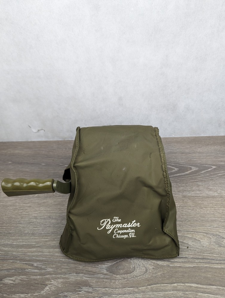 Paymaster - Check Writing Machine - Avocado Green - Vintage