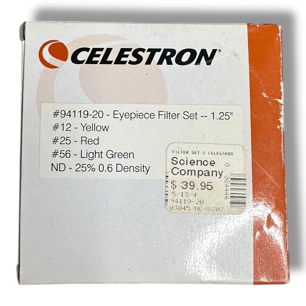 Celestron 1.25 inch Four Filter Set