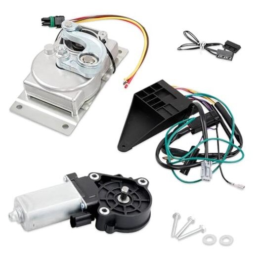 RV Step Motor Conversion Kit Gear Box Linkage+Motor+Electric Step Control Unit