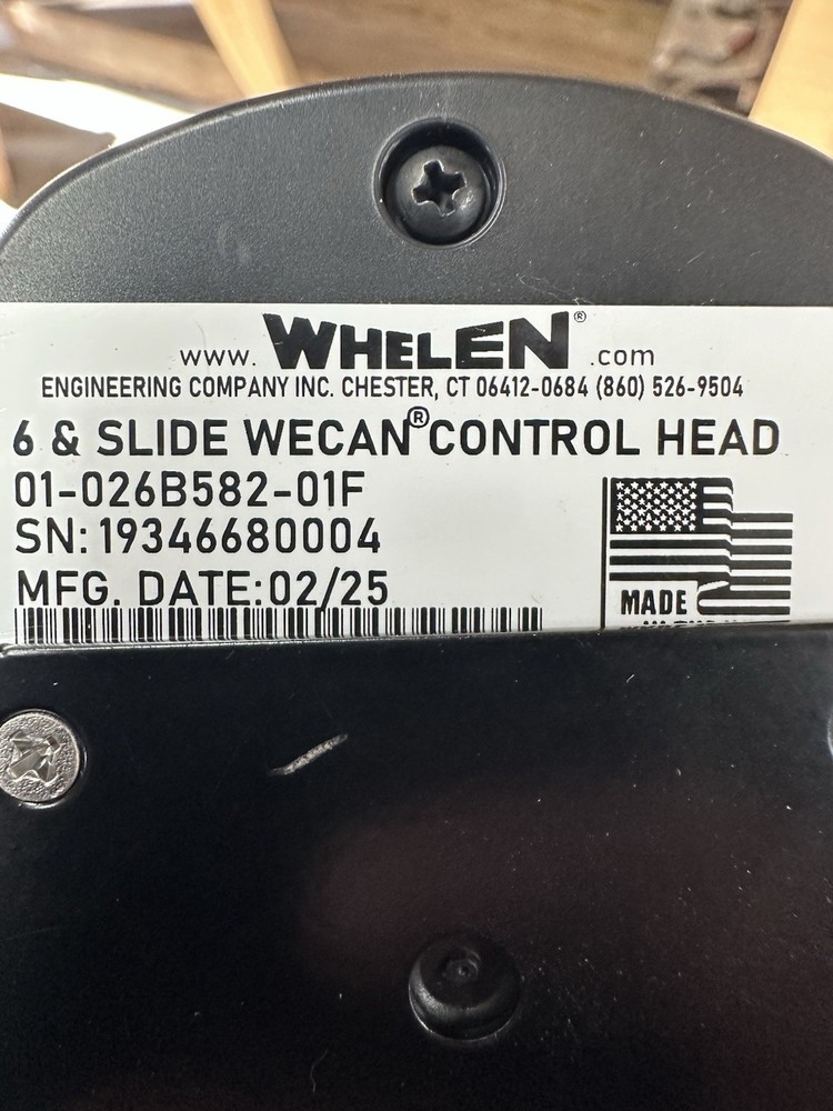 Whelen PCC-92 We-Can Lightbar Controller